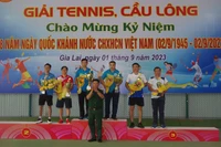 Gia Lai: Bế mạc Giải Tennis và Cầu lông chào mừng Quốc khánh 2-9 