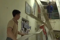 Hàng trăm căn nhà bị tốc mái, hư hỏng do bão số 3