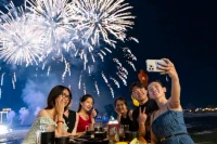Ngắm pháo hoa hàng đêm từ bàn ăn - trải nghiệm đặc quyền tại Da Nang Downtown