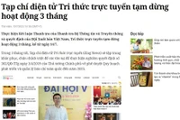 Tạp chí Điện tử Tri thức trực tuyến Zing News dừng hoạt động 3 tháng