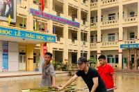 Ứng phó bão số 4: Các địa phương cho học sinh nghỉ học nếu cần thiết