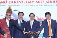 Thủ tướng dự Lễ công bố mở đường bay thẳng Jakarta-Hà Nội của Vietjet