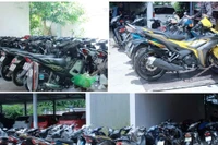 Phá đường dây trộm cắp, đưa gần 300 xe mô tô sang Campuchia tiêu thụ