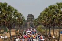 Campuchia cho phép du khách quốc tế tự do chụp ảnh tại Công viên khảo cổ Angkor