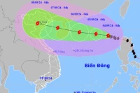 Bão số 3 mạnh cấp 17, biển động dữ dội