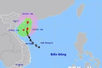 Bão số 5: Khu vực Vịnh Bắc Bộ có gió mạnh, biển động dữ dội