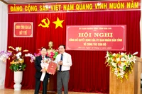 Ông Lý Minh Thái được bổ nhiệm làm Giám đốc Sở Y tế Gia Lai