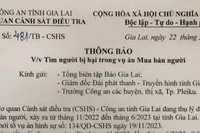 Thông báo tìm bị hại trong vụ án mua bán người liên quan đến bị can Vũ Thị Khánh Huyền