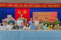 Phường Hội Thương tổ chức điểm Ngày hội toàn dân bảo vệ ANTQ