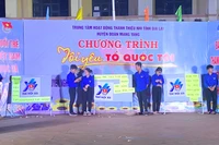 Trung tâm hoạt động TTN tỉnh Gia Lai tổ chức các hoạt động tuyên truyền với chủ đề “Tôi yêu Tổ quốc tôi” 