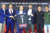 Học viện bóng đá AC Milan chính thức được ra mắt tại Hà Nội