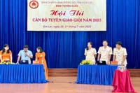 Hội thi cán bộ tuyên giáo giỏi: Thiết thực, ý nghĩa