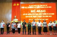 Gia Lai: 79 học viên hoàn thành khóa bồi dưỡng kiến thức quốc phòng-an ninh