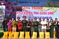 Trung đoàn 710 xây dựng “thế trận lòng dân”