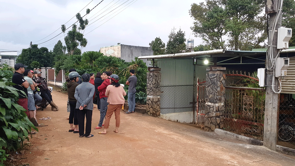 Nhóm trẻ tư thục của bà Đ. tại thôn 3 (xã Lộc Ngãi) nơi xảy ra vụ việc bé trai 12 tháng tuổi tử vong thương tâm.