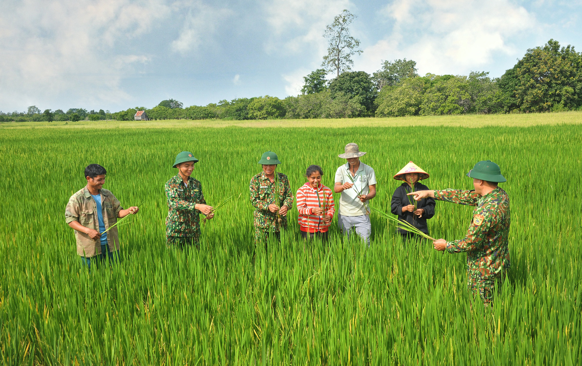 Tình quân dân. Ảnh: Nhất Hạnh dsc-1881a.jpg