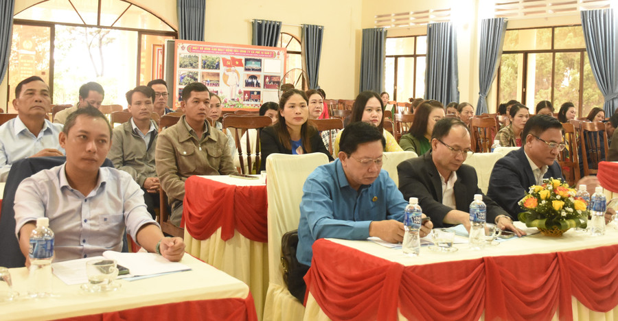 Đại biểu tham dự Hội nghị. Ảnh: Đinh Yến 123.jpg