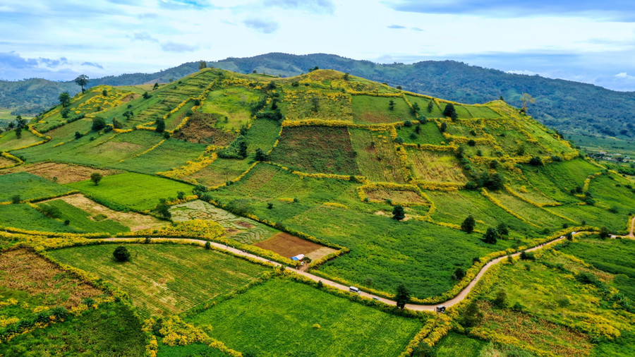 Núi lửa Chư Đang Ya là điểm đến nổi bật của du lịch Gia Lai. Ảnh: Bi Ly