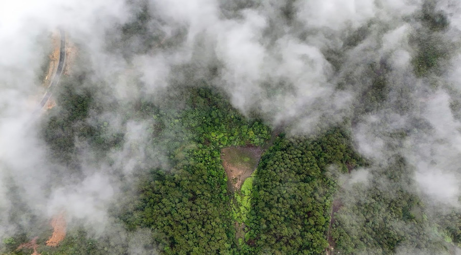 Núi rừng Bắc Tây Nguyên trong mùa săn mây. Ảnh: Bi Ly Núi rừng Bắc Tây Nguyên trong mùa săn mây. Ảnh: Bi Ly