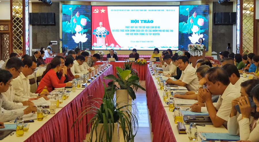 Quang cảnh hội thảo. Ảnh: Minh Châu