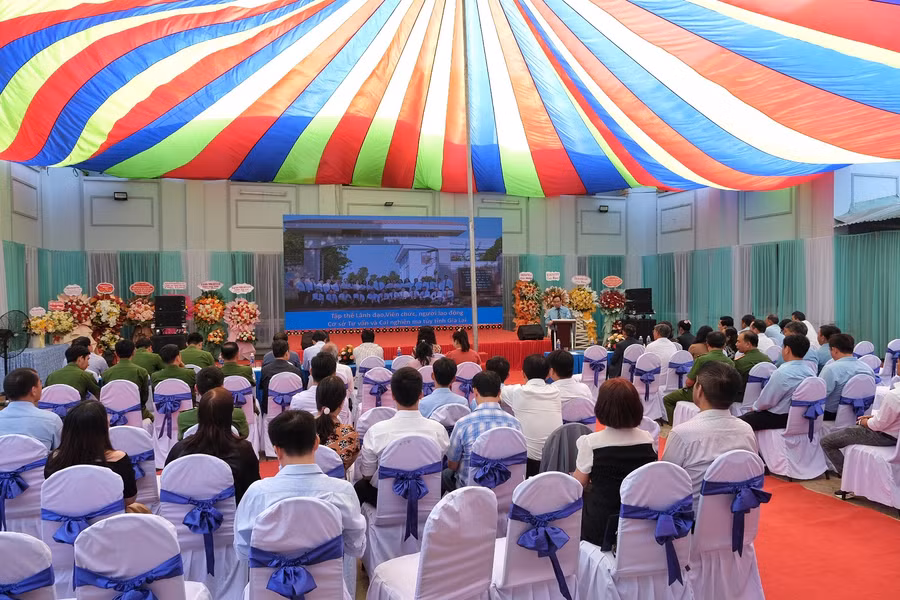 Quang cảnh lễ kỷ niệm. Ảnh: Minh Châu