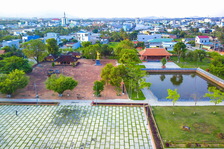 Một góc di tích quốc gia đặc biệt Tây Sơn Thượng đạo (thị xã An Khê, tỉnh Gia Lai). Ảnh: Huỳnh Bá Tính
