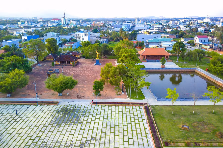 Một góc di tích quốc gia đặc biệt Tây Sơn Thượng đạo (thị xã An Khê, tỉnh Gia Lai). Ảnh: Huỳnh Bá Tính