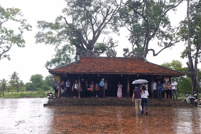 An Khê đình-điểm đến thuộc Quần thể di tích quốc gia đặc biệt Tây Sơn Thượng đạo, là tổ đình trên vùng đất An Khê. Ảnh: Hoàng Ngọc