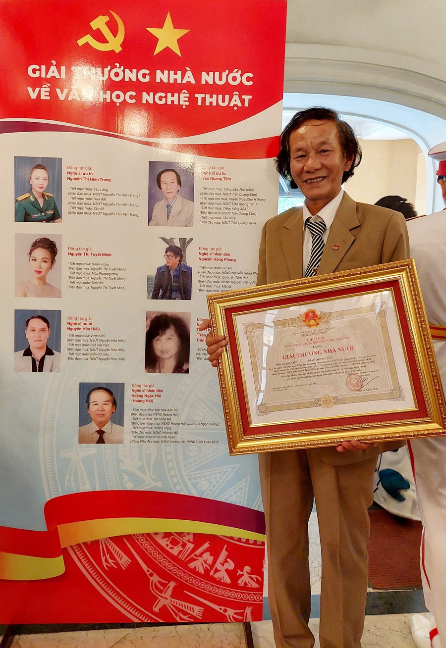 Nghệ sĩ ưu tú Quang Tâm. Ảnh: NVCC Nghệ sĩ ưu tú Quang Tâm. Ảnh: NVCC