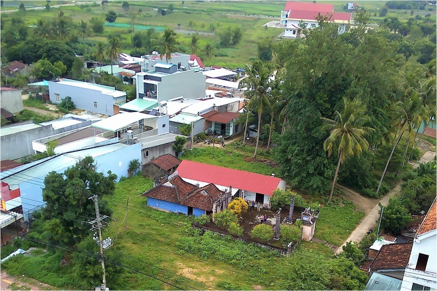 Miếu An Tân. Ảnh tư liệu Lưu Hồng Sơn