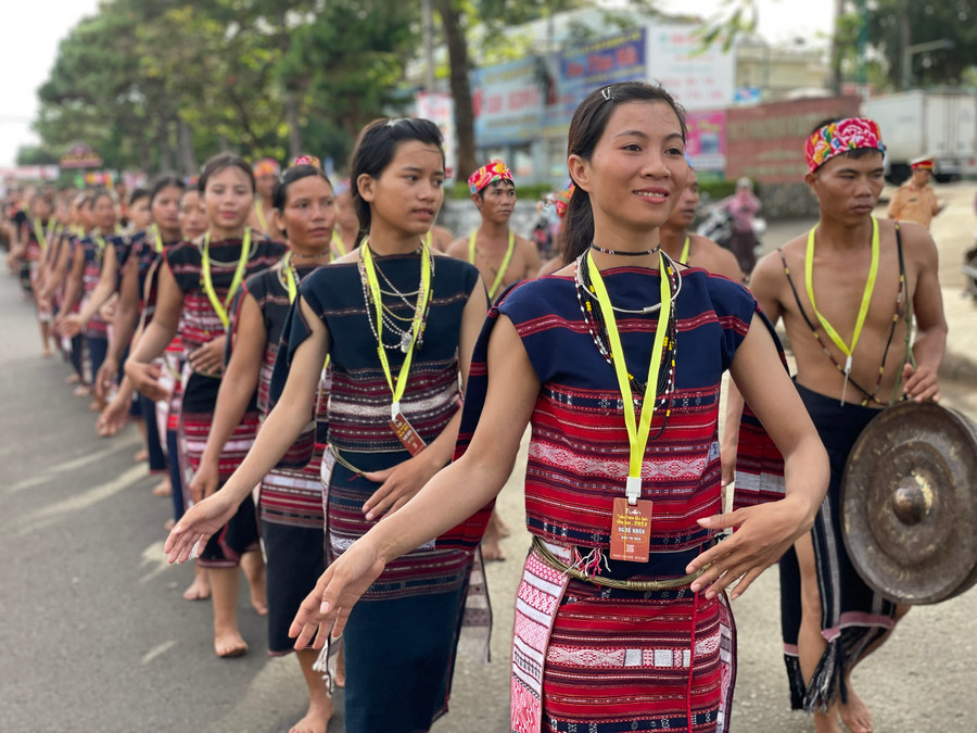 Điệu xoang Tây Nguyên. Ảnh: Phương Duyên