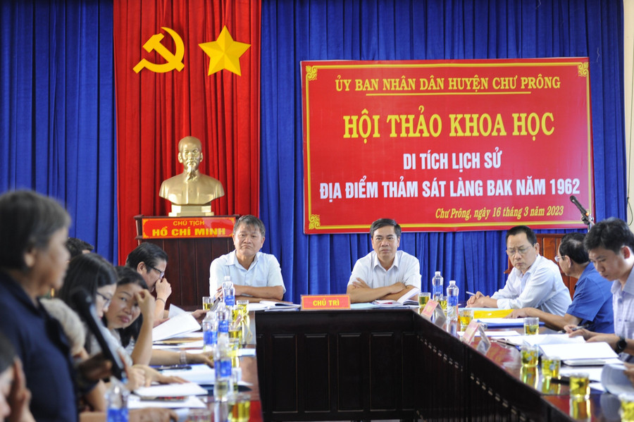 Quang cảnh hội thảo. Ảnh: Huỳnh Bá Tính Quang cảnh hội thảo. Ảnh: Huỳnh Bá Tính