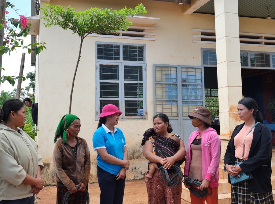 Tỷ lệ thu hút, tập hợp phụ nữ vào tổ chức Hội Phụ nữ của tỉnh Gia Lai là 71%. Ảnh: Minh Châu