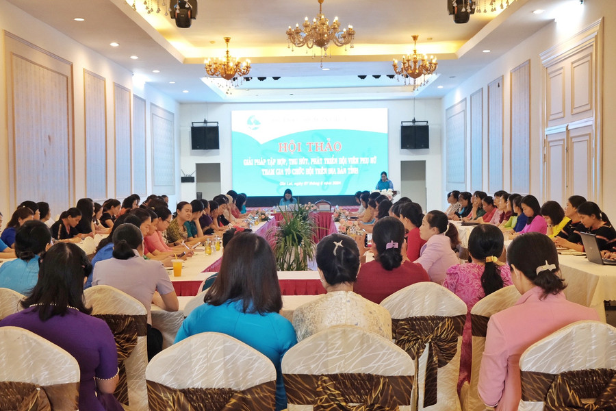 Quang cảnh hội thảo. Ảnh: Minh Châu