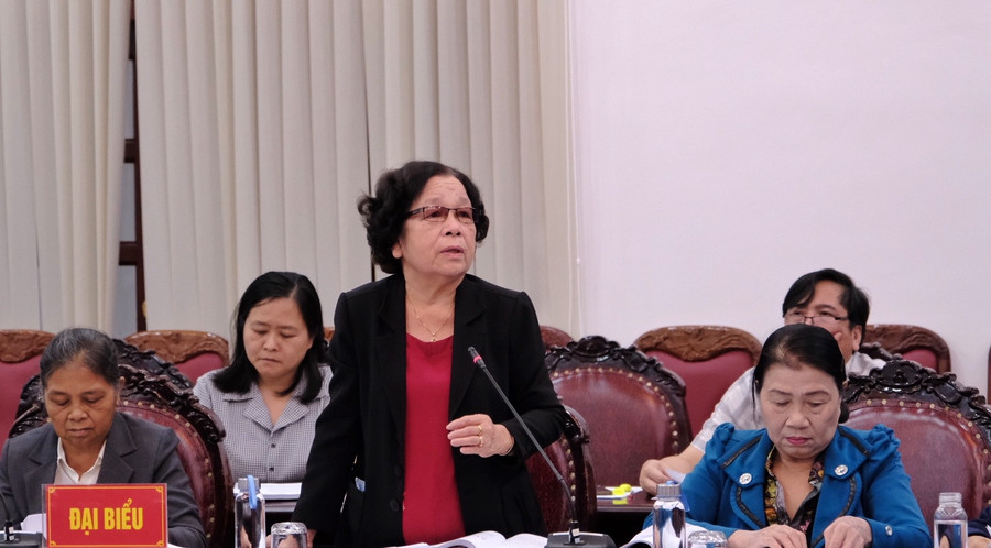 Các đại biểu đóng góp ý kiến tại hội thảo. Ảnh: Hoàng Ngọc Các đại biểu đóng góp ý kiến tại hội thảo. Ảnh: Hoàng Ngọc