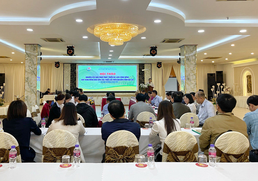 Quang cảnh hội thảo. Ảnh: Hoàng Ngọc