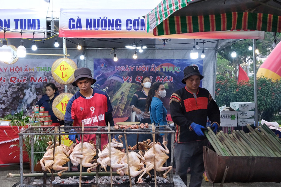 Ẩm thực truyền thống của các dân tộc bản địa Gia Lai. Ảnh: Hoàng Ngọc