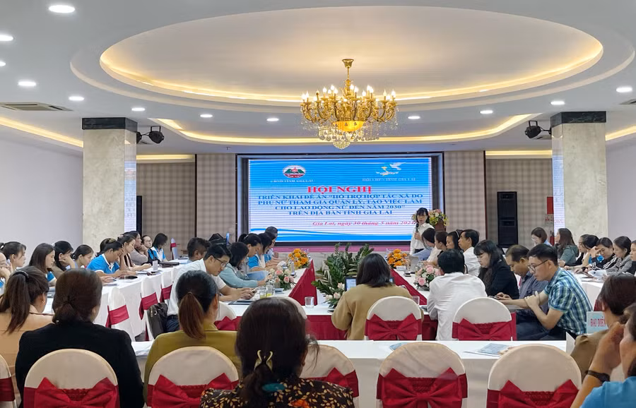 Quang cảnh hội nghị. Ảnh: Minh Châu