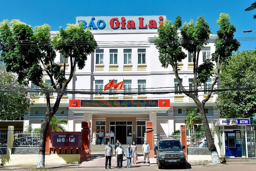 Báo Gia Lai là 1 trong 136 cơ quan, doanh nghiệp, cơ sở giáo dục đạt tiêu chuẩn “An toàn về an ninh, trật tự” năm 2023. Ảnh: Đ.T