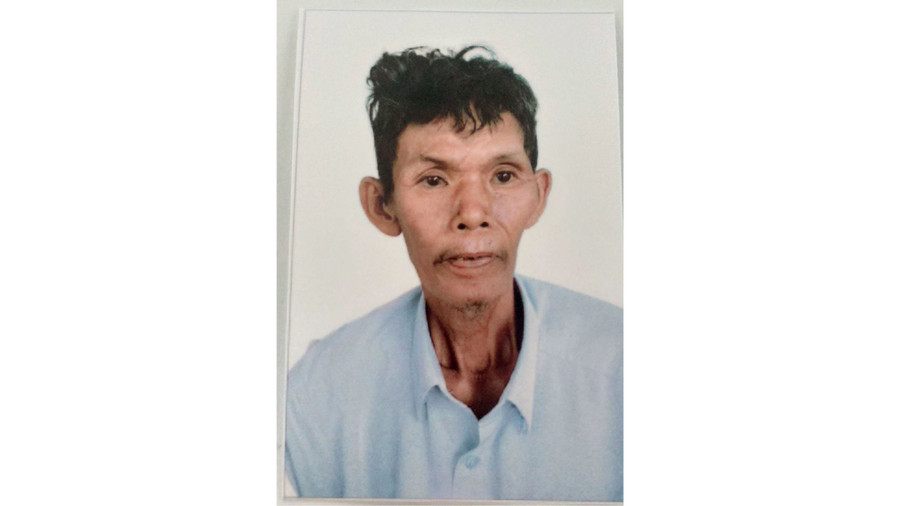 Cụ ông tên là Dũng. Ảnh: ĐVCC Cụ ông tên là Dũng. Ảnh: ĐVCC