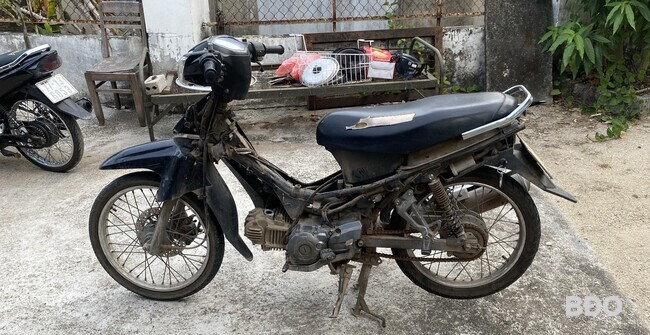 Cơ quan CSĐT Công an huyện Ia Pa tìm chủ sở hữu, người liên quan xe mô tô nhãn hiệu Yamaha Sirius không có biển số, màu sơn đen, số khung RLCS5C6J0DY027445, số máy 5C64133254. Ảnh minh họa