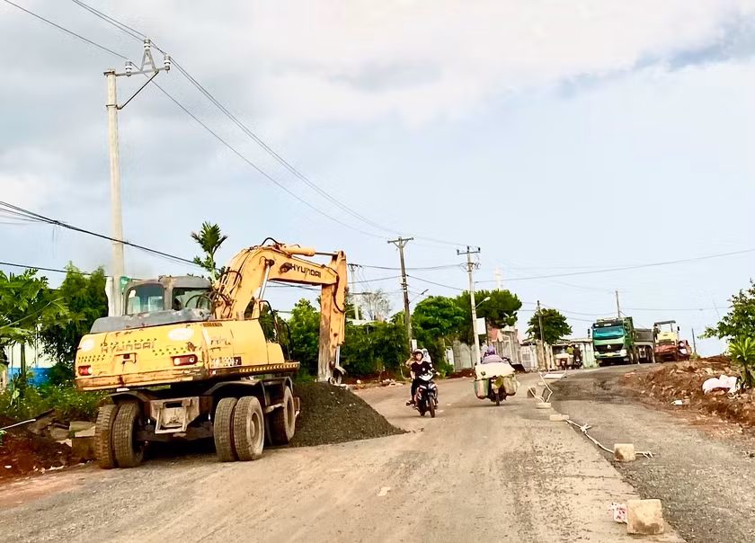 Gia Lai có nhiều giải pháp nhằm tháo gỡ khó khăn, vướng mắc về đất san lấp cho các công trình xây dựng từ nguồn vốn ngân sách. Ảnh: Kim Linh