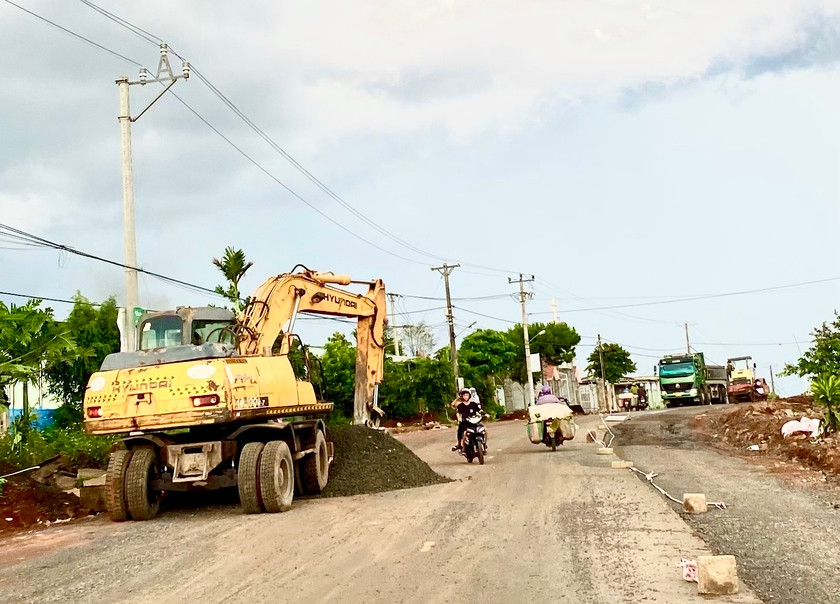 Gia Lai có nhiều giải pháp nhằm tháo gỡ khó khăn, vướng mắc về đất san lấp cho các công trình xây dựng từ nguồn vốn ngân sách. Ảnh: Kim Linh