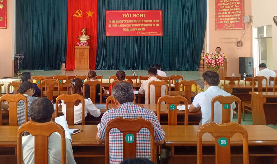 Quang cảnh hội nghị. Ảnh: Như Loan