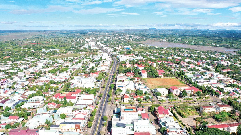 Tập trung hoàn thiện, trình phê duyệt Đề án thành lập thị xã Chư Sê (đô thị loại IV). Ảnh: Q.T Tập trung hoàn thiện, trình phê duyệt Đề án thành lập thị xã Chư Sê (đô thị loại IV). Ảnh: Q.T
