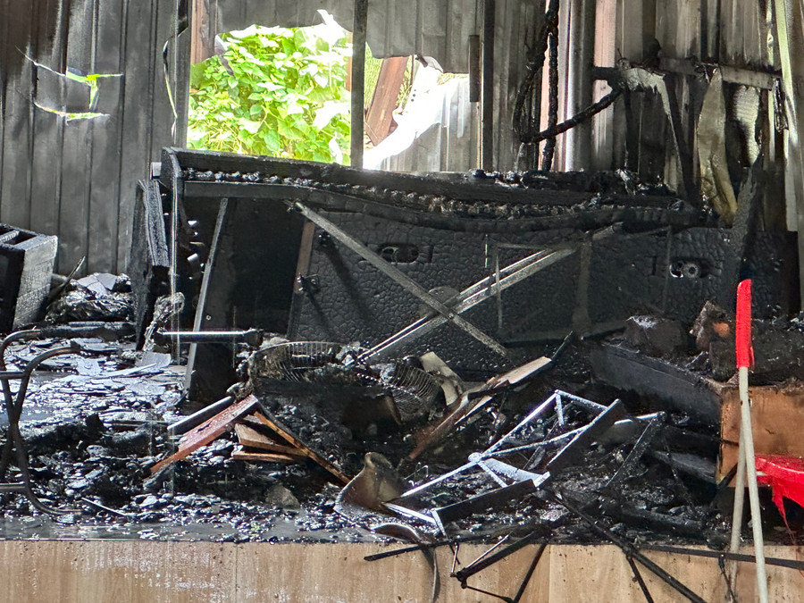 Nhiều tài sản, vật dụng bị thiêu rụi