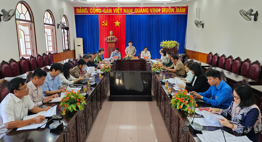 Quang cảnh cuộc họp. Ảnh: Bá Bính Quang cảnh cuộc họp. Ảnh: Bá Bính