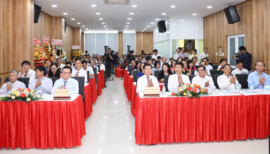 Các đại biểu tham dự Hội thảo báo Đảng miền Đông Nam bộ mở rộng năm 2023 do Báo Đồng Nai tổ chức. Ảnh: Minh Nguyễn