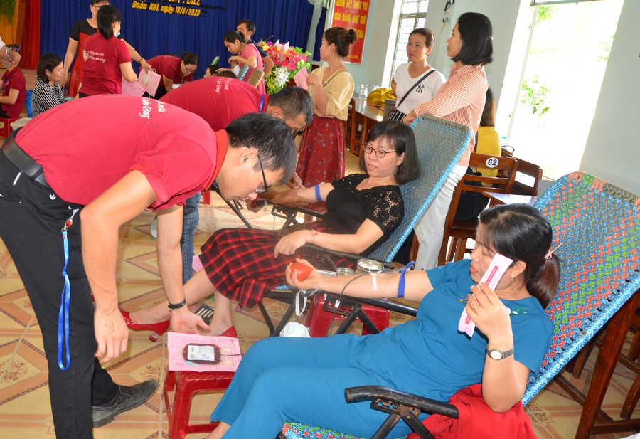 Tỉnh Gia Lai phấn đấu tiếp nhận tối thiểu 500 đơn vị máu trong Ngày toàn dân HMTN (7-4). Ảnh: Trần Đức