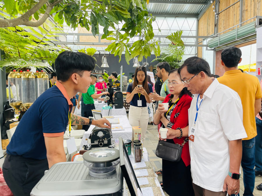 Gia Lai Coffee Festival là một sự kiện trải nghiệm cà phê địa phương lần đầu tiên tại Gia Lai. Ảnh: Trần Dung